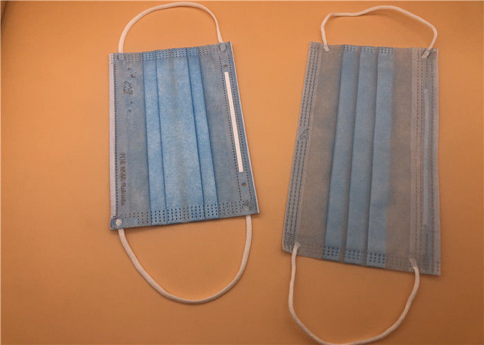 มาสก์ทิ้ง 3Ply ระบายสีขาวพร้อมเสมอบน Spunlace / สปันบอน