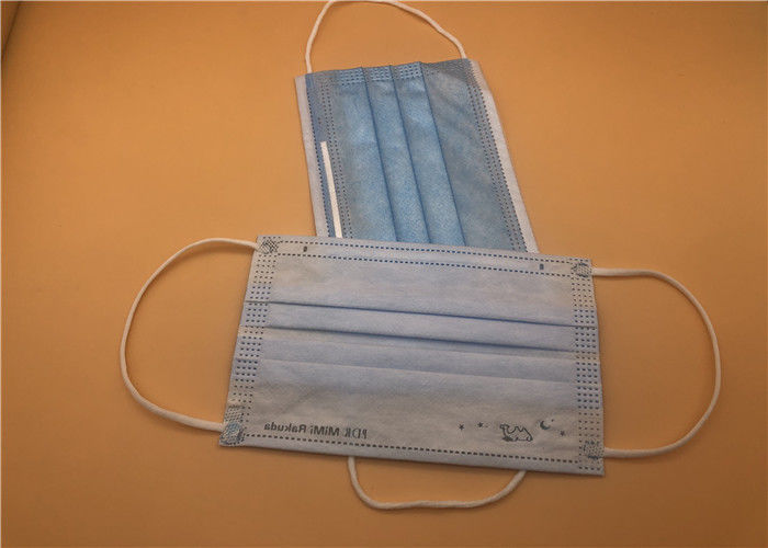 หน้ากากป้องกันโรงพยาบาลน้ำหนักเบา Smog Antiviral Protection ประเภทหูห่วง