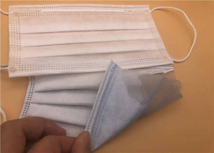 โรงพยาบาลทิ้งหน้ากากทางการแพทย์ / หน้ากากศัลยแพทย์ Hypoallergenic CE FDA