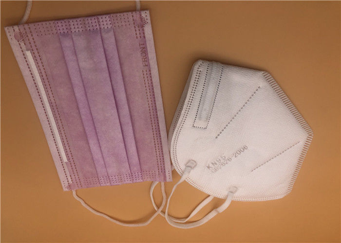หน้ากาก Non Woven Niosh ได้รับการจัดอันดับ N95 เป็นมิตรต่อสิ่งแวดล้อมสำหรับการป้องกันไวรัส