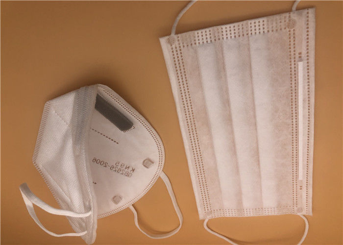 Anti Virus Disposable N95 Mask ไม่มีการระคายเคืองความต้านทานต่อการหายใจต่ำ